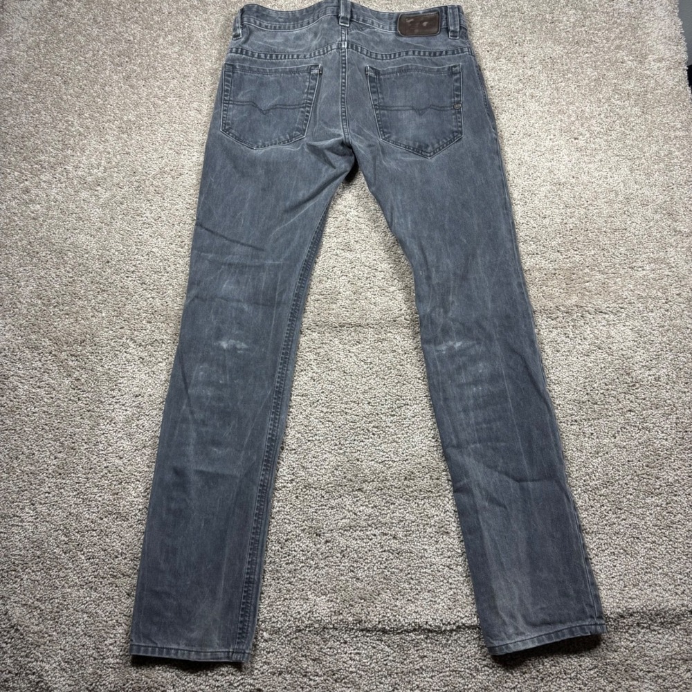 Diesel Thavar Slim Skinny Jeans Mens 30 Charcoal‎ Gray Wash 08410 Denim Pants